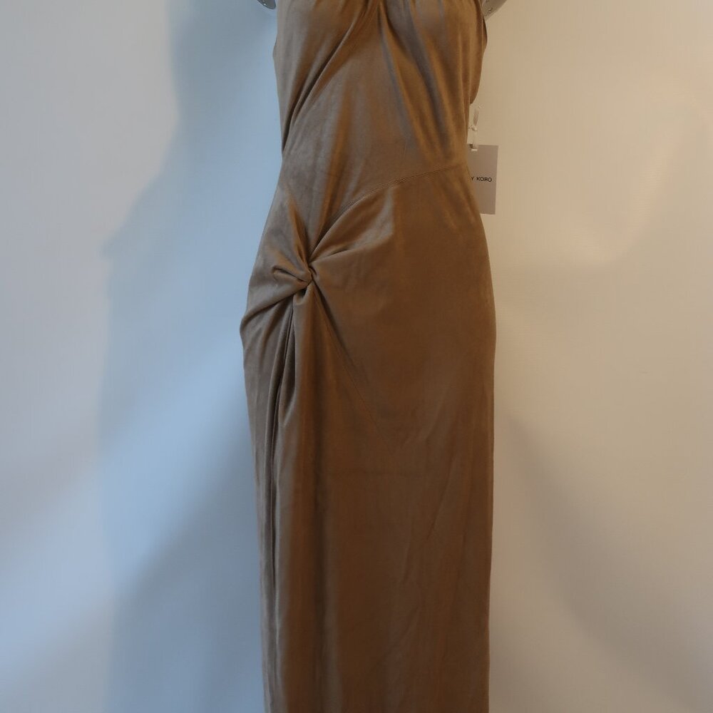 Ronny Kobo Collection Tan Maxi Dress - Picture 10 of 15